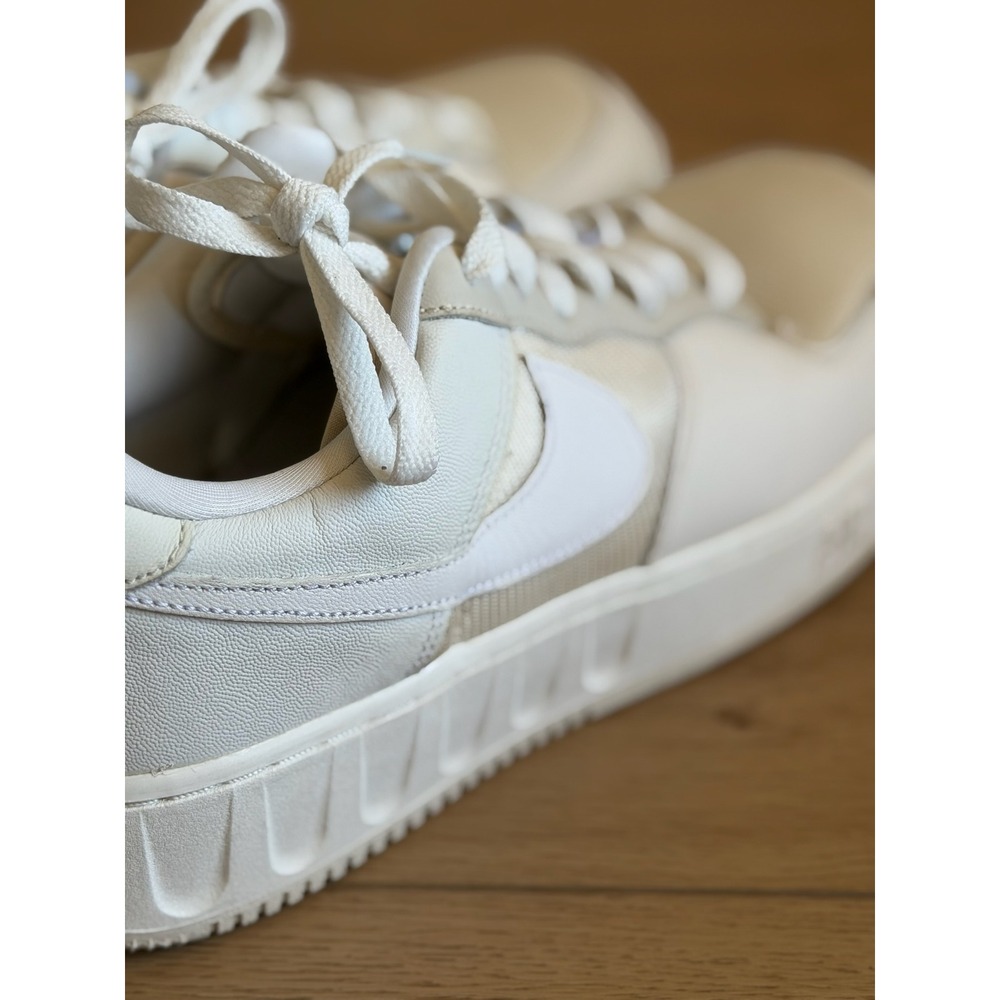 Nike Air Force 1 React Summit White Coconut Milk Mens 10.5 DM0573-101 Low Top XX - Picture 9 of 15